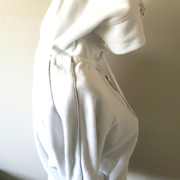 White Bebe velour jacket - Picture 4 of 8